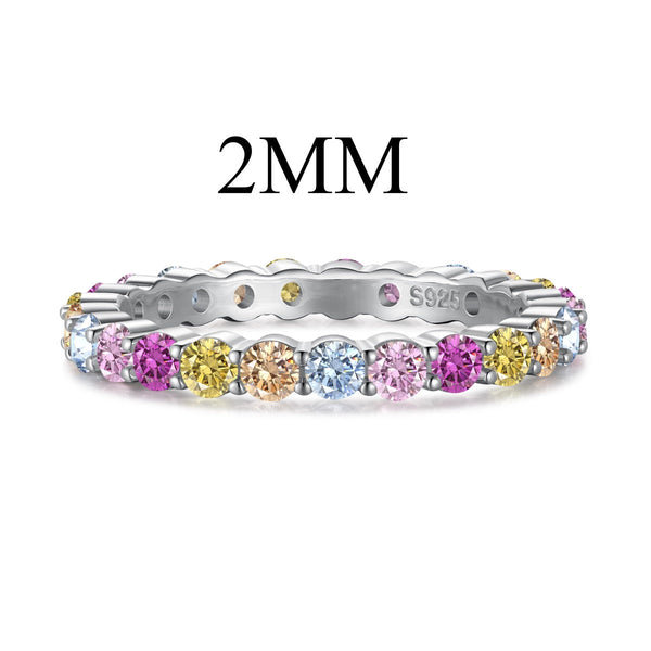<MAGIC>Elegant Vivid Round Cut Daily Ring