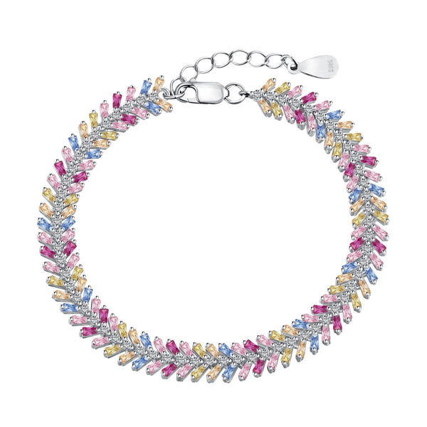 <MAGIC>Dainty Radiant Emerald Cut Daily Bracelet