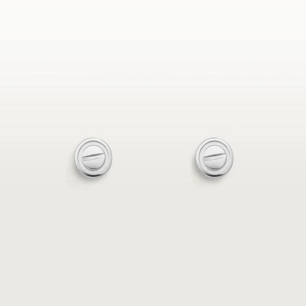 <MAGIC>LOVE EARRINGS WHITE GOLD 10MM