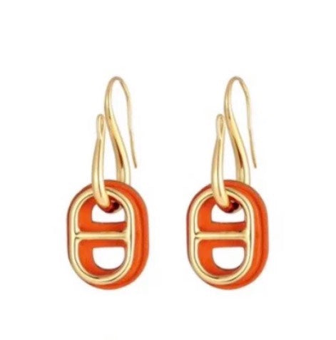 <MAGIC>HM O'MAILLON GOLD EARRINGS